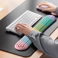 thumbnail image 4 of Keyboards and Mouse Wrist Pad Rest Cushion Wrist Support for Office Gaming Computer Laptop Relief & Easy Typing, 4 of 4