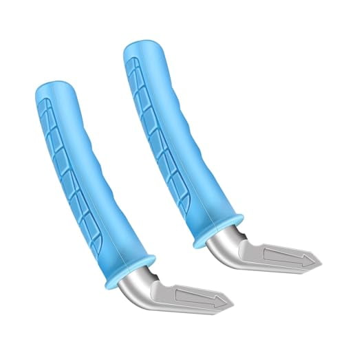 Car Door Support Handle,450LB Load Bearing Stable and 2PCS Vehicle Door Latch Handle for Handicapped for Sports Utility Vehicles (Blue)