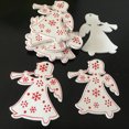 thumbnail image 3 of 10PCS Hanging Ornament Angel Deer Star Ornament Xmas Tree Decor for Christmas, 3 of 10