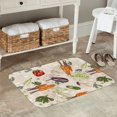 thumbnail image 7 of Susaid Cute Vegetables Print Doormat,Porch Decor,Housewarming Decor Gift Doormat,Funny Flannel Floor Mat,Funny Doormat 24x16 Inch, 7 of 7