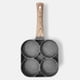thumbnail image 4 of Sartén de cuatro agujeros para freír huevos, artefacto para freír huevos de desayuno, sartén pequeña porosa para el hogar, sartén antiadherente para freír huevos de piedra Maifan, 4 of 5