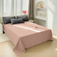 thumbnail image 5 of Bed Sheets Full Solid Color Ease Friendly Washable Sheets Queen Size Bed Sheets, 5 of 6