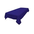 thumbnail image 2 of LA Linen Nappe Rectangulaire en Popeline de Polyester 60 Pieds' x 84 Pieds', Bleu Royal, 2 of 2