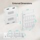 thumbnail image 2 of Caja multimedia empotrada para pared PEGZONE de 17", 2 of 7