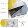 thumbnail image 6 of 6'x9' Area Rugs, Yellow Grey Indoor Outdoor Area Rug for Living Room Bedroom, Modern Oil Painting Abstract Washable Bathroom Rugs Kitchen Floor Carpet Mats Home Decor Aesthetic, 6 of 8