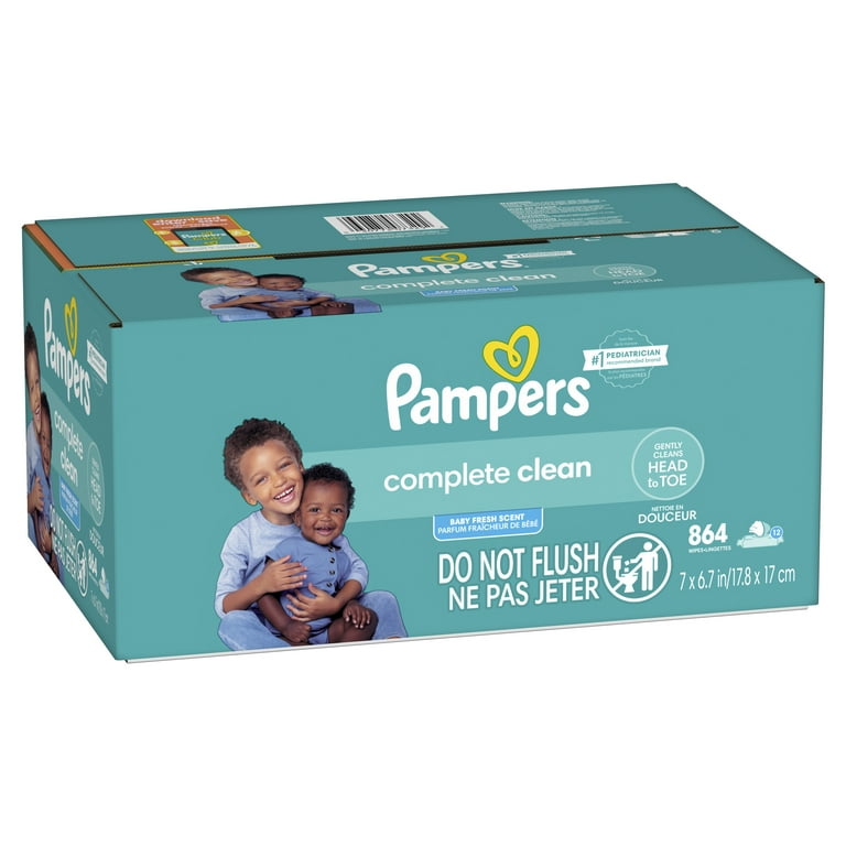 Pampers wipes box discount