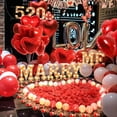 thumbnail image 3 of AOWEE Valentine Day Decoration, Red Heart Balloons Set with 1000Pcs Artificial Red Rose Petals for Anniversary Romantic Decorations, Valentine's day party Wedding Flower Decoration, 3 of 7