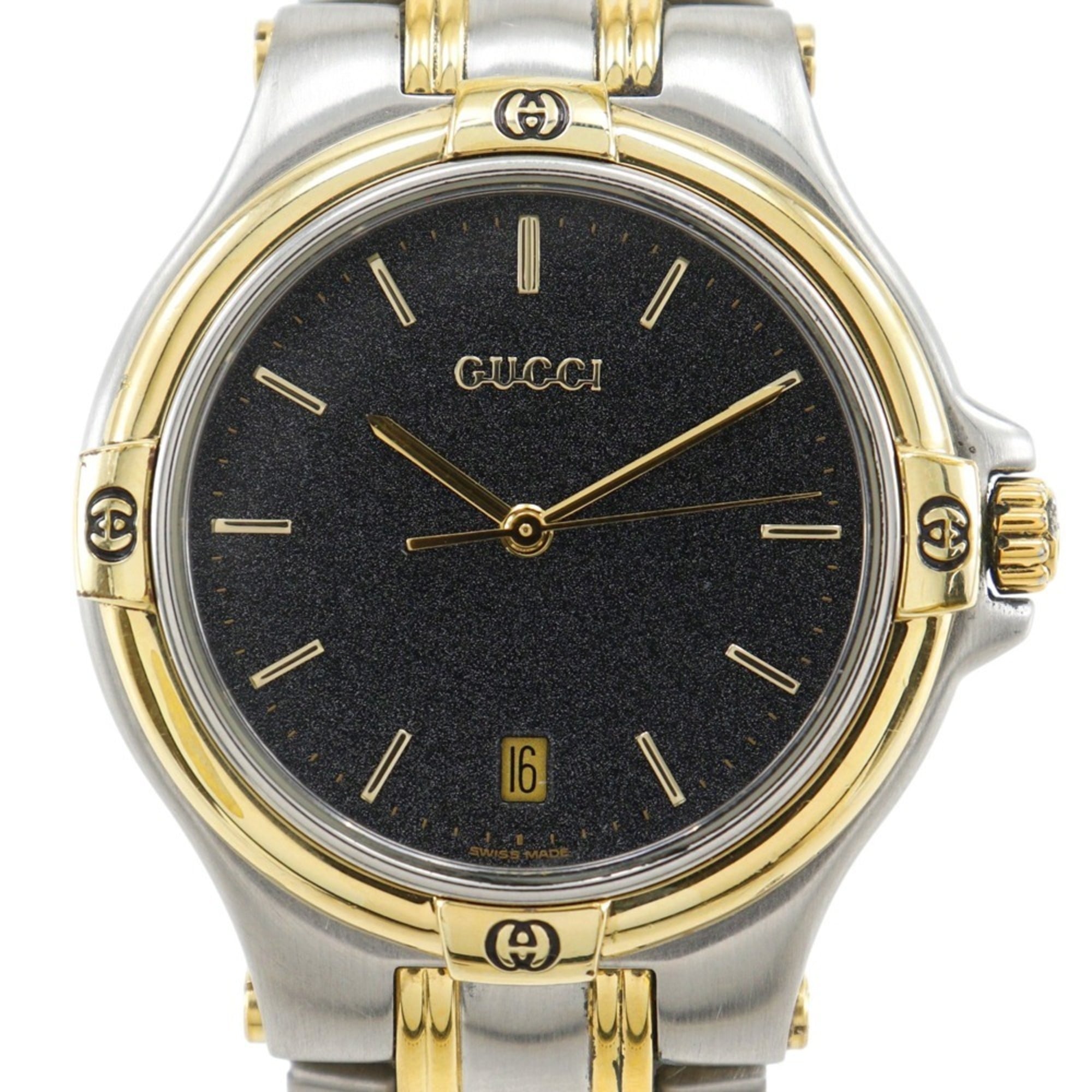 Pre-Owned Gucci GUCCI Watch 9040M Stainless Steel Quartz  display picture 3
