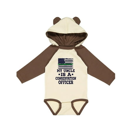 

Inktastic Conservation Officer Uncle Gift Baby Boy or Baby Girl Long Sleeve Bodysuit