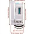 thumbnail image 5 of Toilette Bottom Inlet Fill Valve Connected Double Push Button Dual Flush 21cm-, 5 of 5
