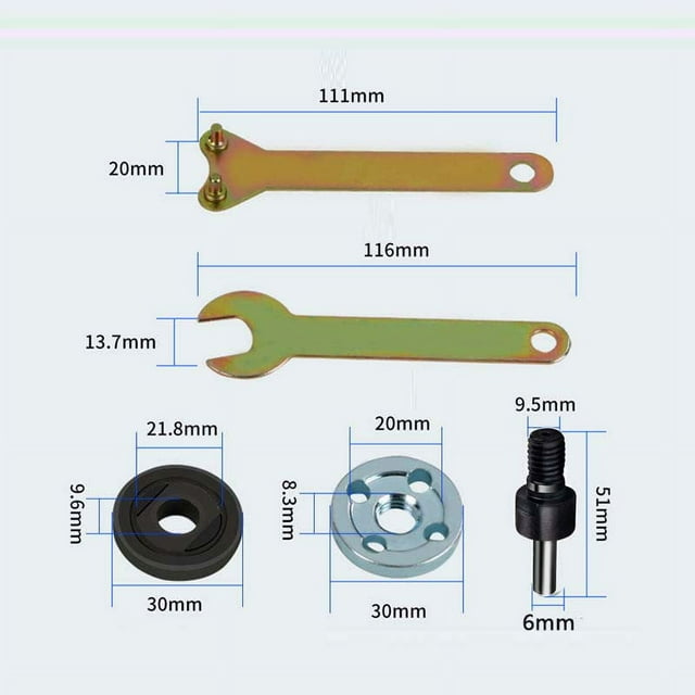 Broyeur d'Angle pour Perceuse Électrique, Groupe de Tige de Connexion, Broyeur d'Angle de Conversion pour Perceuse Électrique, Machine de Coupe de Perceuse Électrique