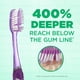 thumbnail image 2 of Cepillo de dientes GUM Technique Deep Clean cerdas suaves, paquete de 6, 2 of 6