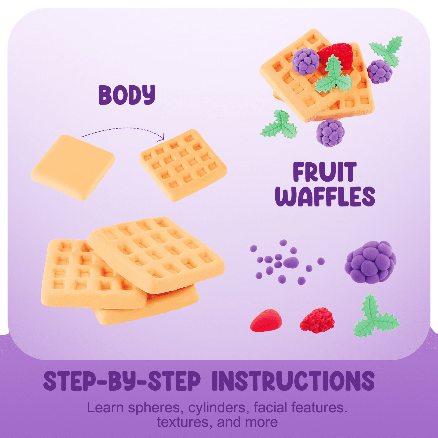 Air Dry Clay Kits - Modeling Clay for Kids, Ultra Light & Soft, Safe & Non-Toxic, DIY Air Dry Clay Kit with Sculpting Tools and Tutorials, Creatible Art Crafts Toys Gifts for Boys Girls