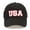 USA-Black, variant on USA Patriotic Cotton American Flag Embroidered Patch Baseball Cap Hat