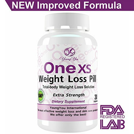 One XS Diet Pills (X-Strength) Pharmaceutical Grade Weight Loss Diet Pills. Appetite suppressor Fat Burner. Lose Weight 100%