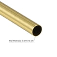thumbnail image 3 of Uxcell Brass Tubing Seamless Straight Pipe Tube 14mm x 0.5mm x 200mm, 3 of 5