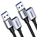 thumbnail image 3 of UGREEN 2 Pack USB Extension Cable, (3 FT+ 3 FT) USB Extender USB 3.0 Extension Cable Nylon Braided Compatible with Webcam, Camera, Phone, USB hub, Mouse, Keyboard, Printer, Hard Drive, Headset, Xbox, 3 of 15