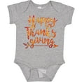 thumbnail image 3 of Inktastic Happy Thanksgiving with leaf arrow in fall colors Boys or Girls Baby Bodysuit, 3 of 5