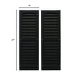 thumbnail image 2 of Shed Windows and More Shutter (1) Pair 9" x 27" Black Shutters, 2 of 2