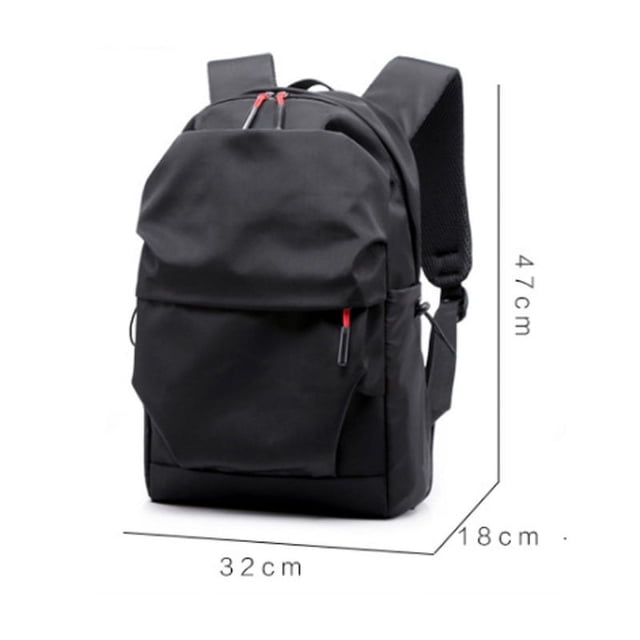 Mochila para ordenador de hombre, de gran capacidad, informal, sencilla, moderna, de viaje, para estudiantes de secundaria