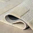 thumbnail image 5 of Rugs USA Remy Crosshatch Wool Area Rug, 3' x 5', Remy Ivory, 5 of 8