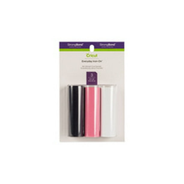 Cricut Everyday IronOn, Midnight Floral Sampler 3.7"x12" 3 sheets