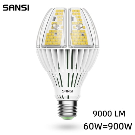 10000LM E26 LED Light Bulbs A21 65W=650W 5000K Daylight for Workshop Garage Lamp