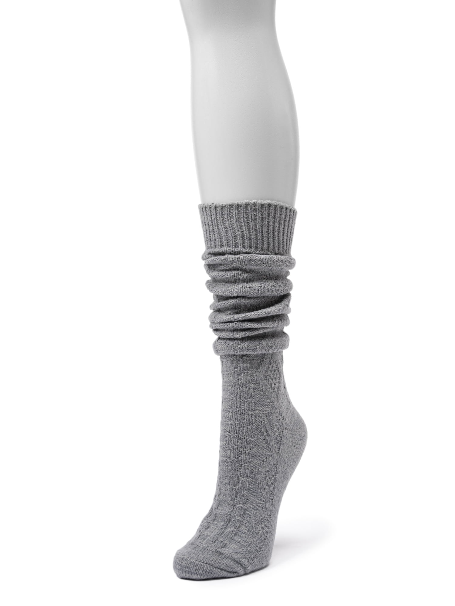 MUK LUKS Women's Fluffy Dream Knee-High Boot Sock, 1-Pack, OSFM