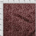 thumbnail image 3 of oneOone Cotton Cambric Maroon Fabric Abstract Craft Projects Decor Fabric Printed By The Yard 42 Inch Wide, 3 of 4