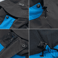 thumbnail image 2 of Diamond Candy Men's Hooded Waterproof Jacket Lightweight Rain Jacket Outdoor Casual Sportswear, 2 of 6
