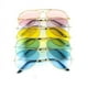 thumbnail image 5 of Gafas de sol redondas de metal Ocean Film Prince's Mirror Estilo coreano Gafas para hombres y mujeres Montura Gafas de sol retro, 5 of 5
