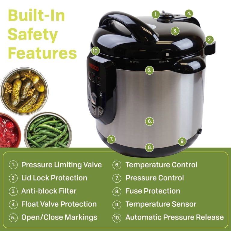 NESCO 9.5-Quart Electric Pressure Canner photo 5
