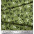 thumbnail image 2 of Soimoi Rayon Fabric Triangle Block Print Fabric by Yard 56 Inch Wide, 2 of 3