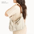 thumbnail image 2 of Monedero de hombro The Sak Los Feliz Hobo Leather Stone, 2 of 9