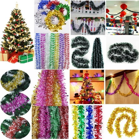 Faux Holiday Garland Mrosaa Ribbon Garland Xmas Tree Ornament Decoration Home Party Holiday Christmas Decor, 79