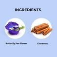 thumbnail image 7 of BLUE TEA - Butterfly Pea Flower Cinnamon Herbal Tea - 15 Plant-Based Tea Bags || Herbal Tea - Caffeine Free | Eco-Conscious Tin Pack, 7 of 7