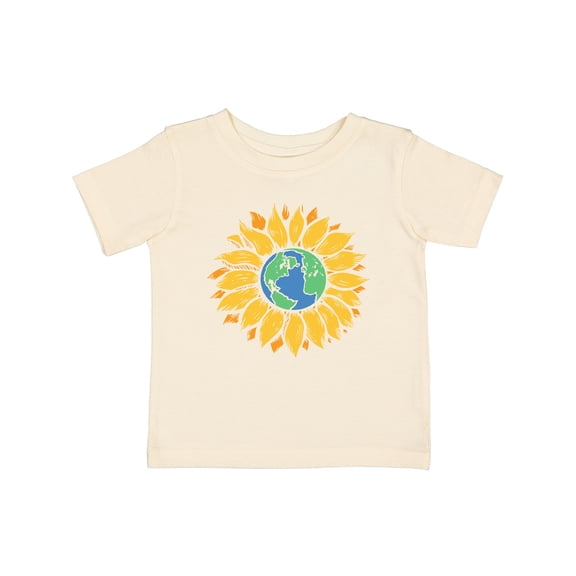 Inktastic Earth Sunflower Boys or Girls Baby T-Shirt