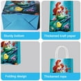 thumbnail image 2 of 16 PCS For Ariel Movie Cartoon Themed Party Bags, Birthday Party Decorations Gift Bags, 2 Styles with Handles,Ideal for Candy and Snack Bags, 2 of 5