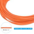 thumbnail image 2 of Unique Bargains Wicker Repair Kit, Round Synthetic Rattan DIY Set for Rattan Chair Sofa, Orange, 2 of 5