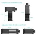 thumbnail image 5 of Ywmsfl Multi-function Smartphone Tripod Adapter Cell Phone Holder Mount Clamp Vertical Horizontal Rotation Adjustable, 5 of 7