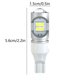 thumbnail image 3 of Luz de marcha atrás LED, lámpara de marcha atrás de alta intensidad para coche, blanco brillante, con carcasa impermeable de aleación, 5,6x1,5x1,5cm, para seguridad automovilística, 3 of 6