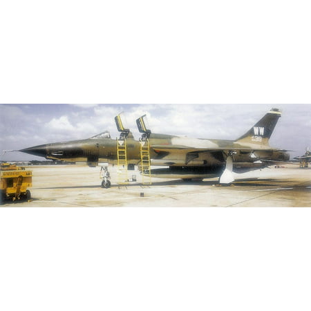 LAMINATED POSTER F-105G 63-8319 of Det 1, 561st Tactical Fighter (Wild Weasel) SquadronKorat Royal Thai Air Force Poster Print 24 x