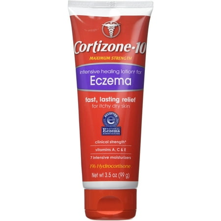2 Pack - Cortizone-10 Intensive Healing Lotion Eczema/Dry Skin 3.50