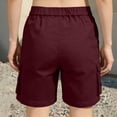 thumbnail image 4 of CHUMUD Cargo Shorts for Women Quick Dry High Waist Drawstring Work Shorts Multi Pockets, 4 of 6