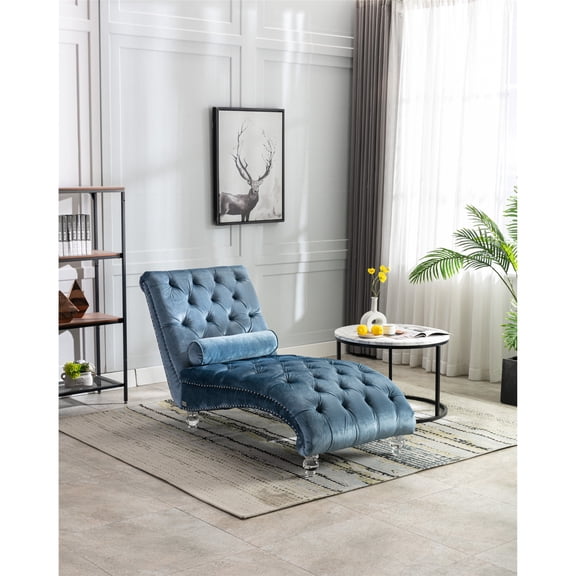 COOMORE Leisure concubine sofa with acrylic feet 38684
