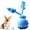 Blue, variant on Interactive Dog Toys, Smart Touch-Activated Automatic Rolling Ball, USB Rechargeable Bouncing Dog Ball, Suitable for Cats and Small to Medium-Sized Puppies