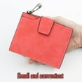 thumbnail image 4 of Women's Small Leather Blocking Zipper Pocket Wallet Ladies Credit Card Slots Purse, 4 of 5
