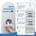 thumbnail image 4 of Lámpara LED Retrofit Downlight Jolux de 5/6 pulgadas, 5 CCT, regulable, paquete de 12, 4 of 8
