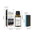 thumbnail image 7 of Crystal Coating For Car Plastic Parts - Car Plastic Interior Scratch Remover Plastic Restorer & Scratch Remover Kit With Sponge, Acssart Crystal Coating High Gloss Protective Layer For Automotive,1Set, 7 of 7