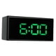 thumbnail image 3 of Además del reloj electrónico, reloj despertador digital con espejo, reloj despertador con calendario, reloj despertador digital con espejo, confiable y duradero, 3 of 12